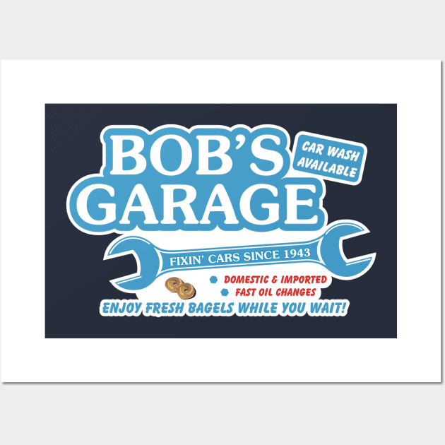 Bob's Garage (Schitt's Creek) Wall Art by Movie Vigilante